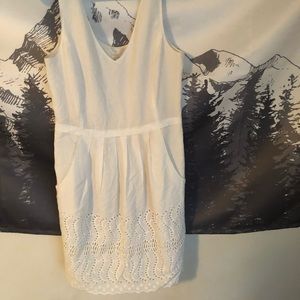 Super cute white j crew dress